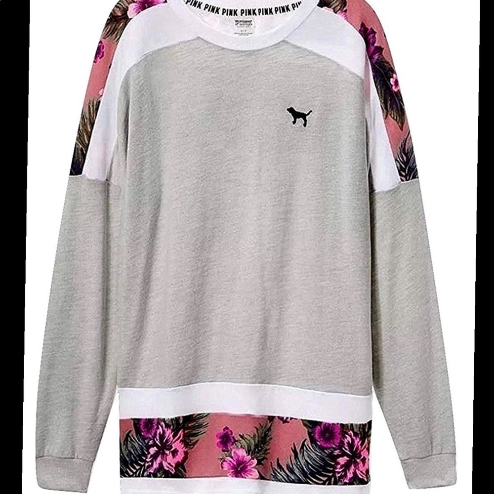 Victoria’s Secret PINK Varsity Crew Sweatshirt